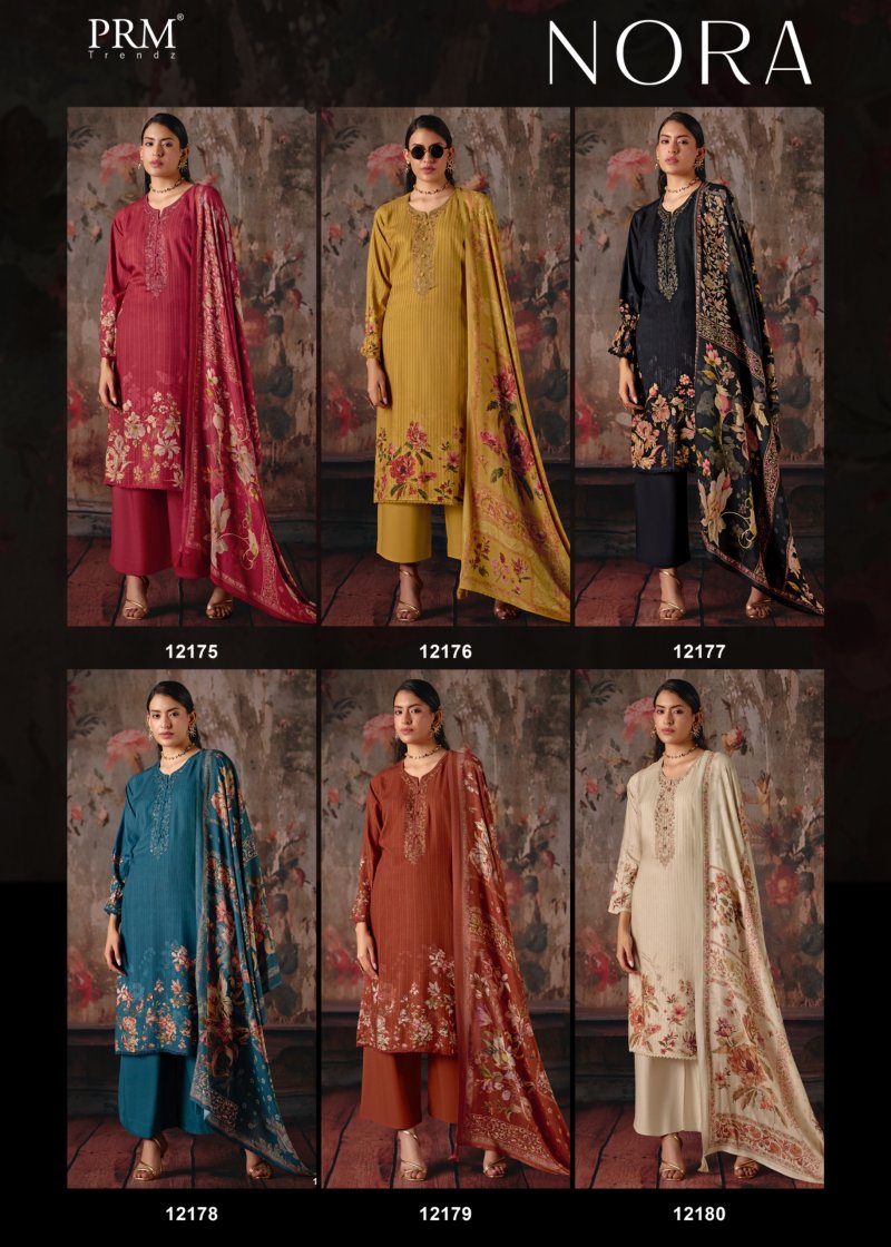 Nora By Prm Viscose Pashmina Dress Materials